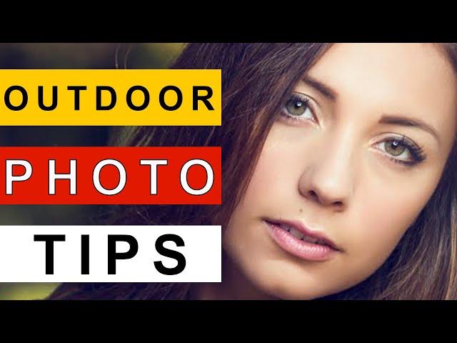 Outdoor Portrait Photography Tutorial: Natural Light Portraiture Sunny Day