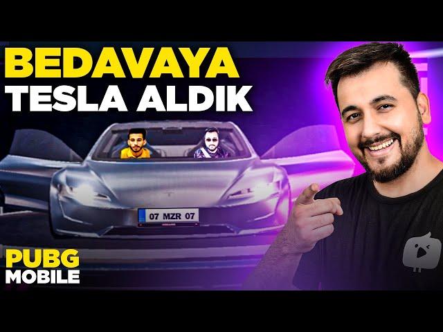 OHA!! BEDAVA TESLA ÇIKARDIK / PUBG MOBILE