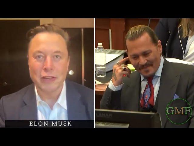 Elon Musk takes the stand in Johnny Depp Amber Heard Trial DUB