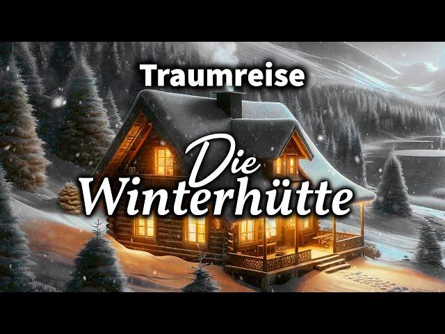 Tiefenentspannt Einschlafen: Die Winterhütte in den Bergen | Hypnose, Visualisierung