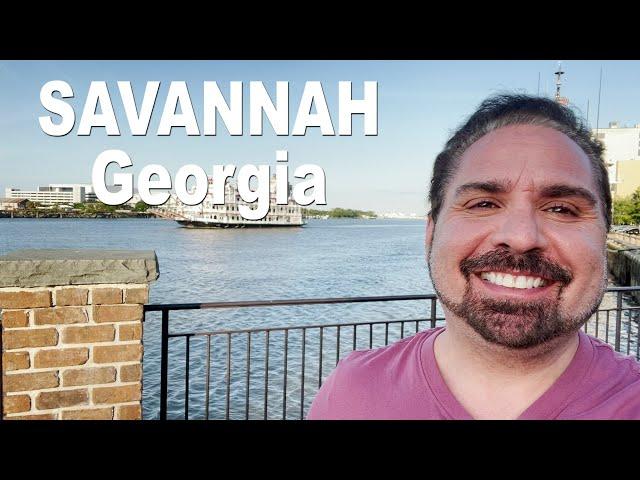 Savannah 2024 Video: Ghost Tours, Ocean and Boats!