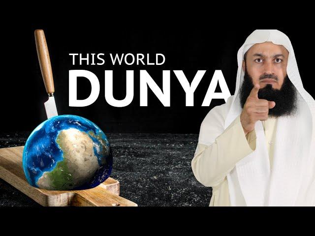 Put a Knife to the Dunya and you will succeed - Mufti Menk