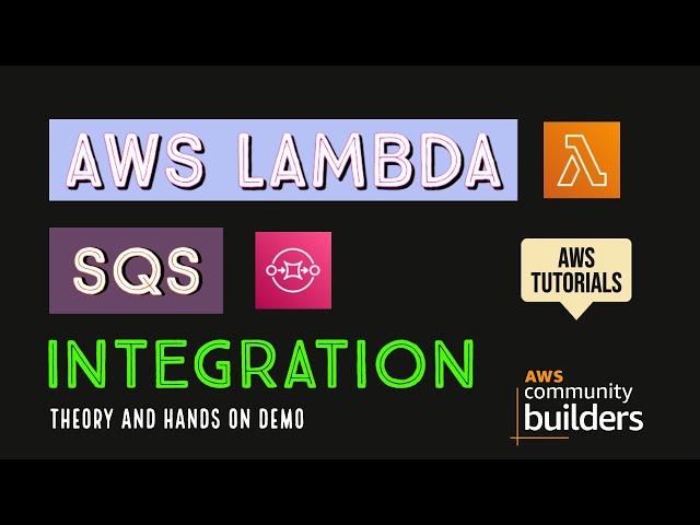 AWS Lambda SQS Integration | Trigger Lambda on SQS message | Lambda SQS Example and Demo |