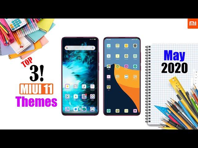 Top 3 Premium MIUI 11 Supported Themes [No Third Party] of May 2020