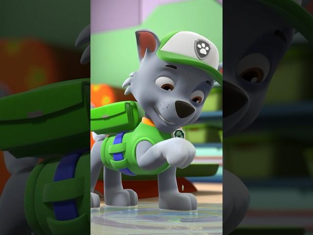 paw patrol rocky's garage ep 4! #shorts