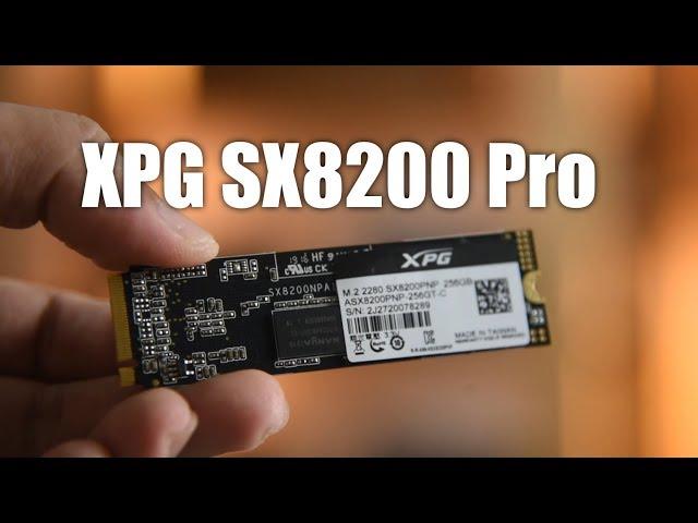 XPG SX8200 Pro (256GB) NVMe SSD Review