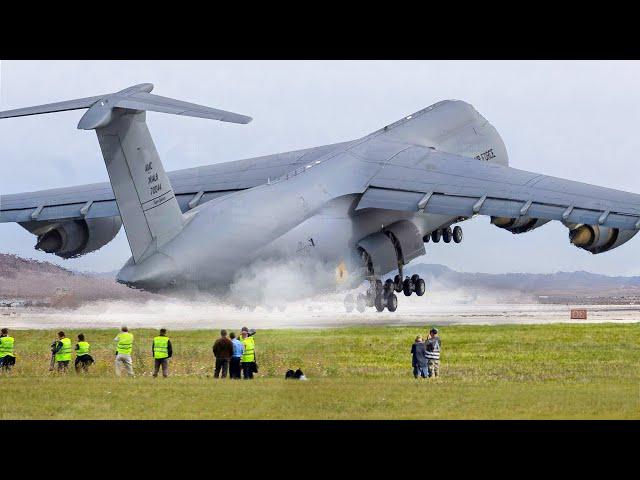 Insane Process of Taking Off US Largest 420 Ton Plane Ever Made