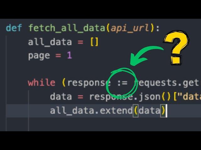 What is the Python Walrus Operator?