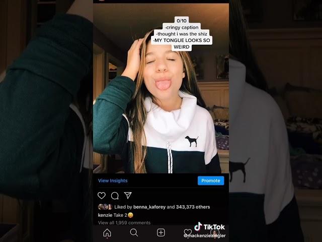 Kenzie's tik tok