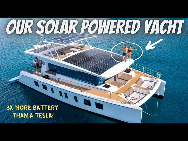 What it's like to LIVE on a solar powered boat! (week 1)