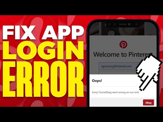 How To Fix Pinterest App Login Problem (2024)