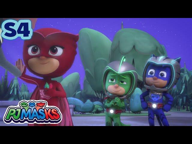 PJ Masks Season 4 | Heroes of the Sky Pt. 3 and 4 | DOUBLE EPISODE | Cartoon for kids