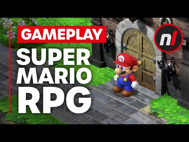 Super Mario RPG Switch Gameplay