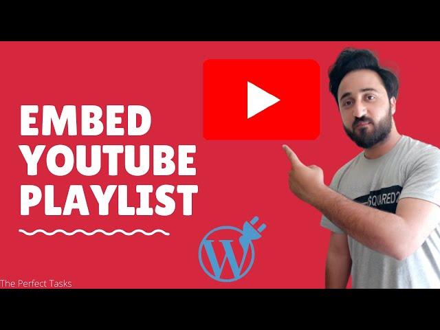 How to Embed Youtube Playlist in wordpress website? | wordpress Embed Guide | 2021