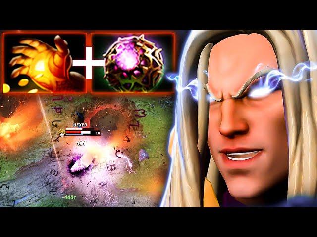 MIDAS + OCTARINE INVOKER vs TINKER MID | BEAUTIFUL COMBO | Dota 2 Invoker