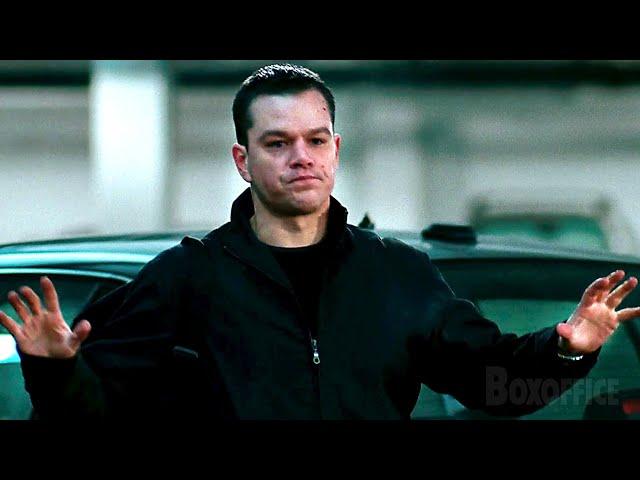 Jason Bourne surrenders to the cops, then everything goes wrong | The Bourne Ultimatum | CLIP  4K