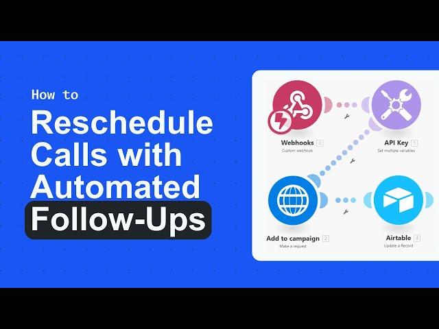 Automatically Send Follow-Up Emails for Call No-Shows