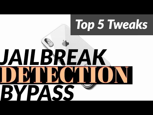 Top 5 jailbreak detection bypass tweaks | working on iOS 13 | checkra1n & unc0ver |