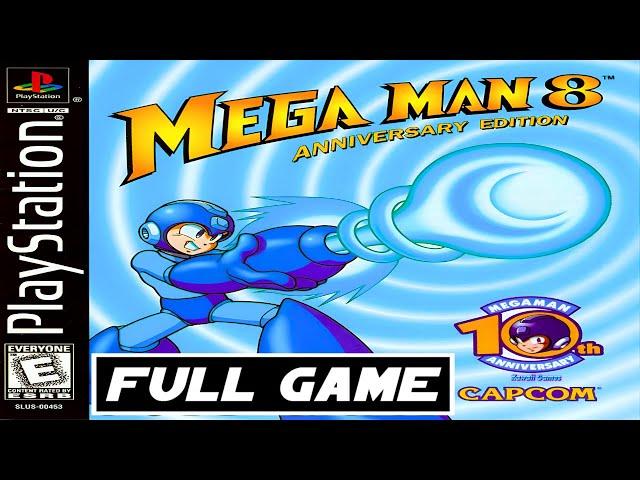 Mega Man 8 [PS1] Gameplay Walkthrough FULL GAME [4K60ᶠᵖˢ UHD]