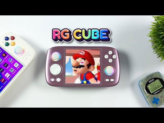 This Retro Handheld is BOTH Weird & AMAZING! Anbernic RG Cube Hands On