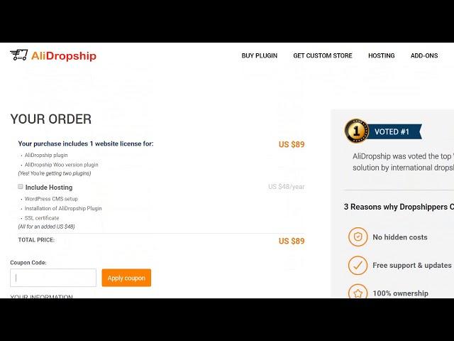 Alidropship Discount Coupon Codes 2019- Best Drop Shipping Plugin AliDropShip