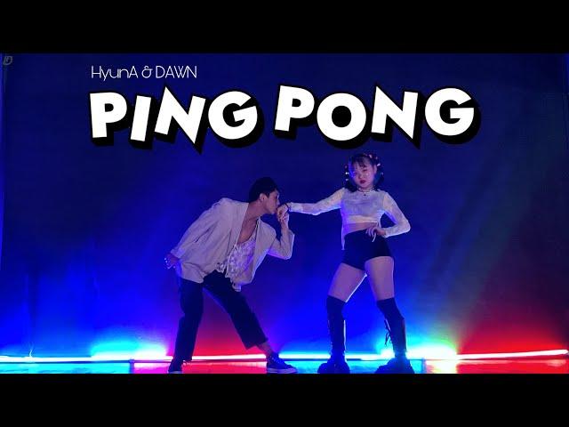 [HyunA&DAWN] 'PING PONG' Dance Cover + Self Choreography | DF ENTERTAINMENT from SINGAPORE