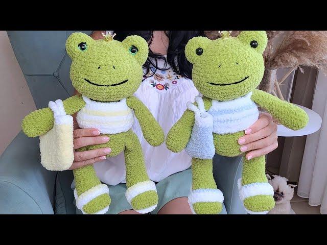 МК ЛЯГУШКА  ЗИЗИФАНФАН КРЮЧКОМ| How to crochet a Frog Zizifanfan ️ #вязание_крючком #crochet