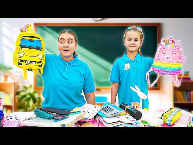 Ruby and Bonnie Back to School Supplies Switch Up Challenge 2024