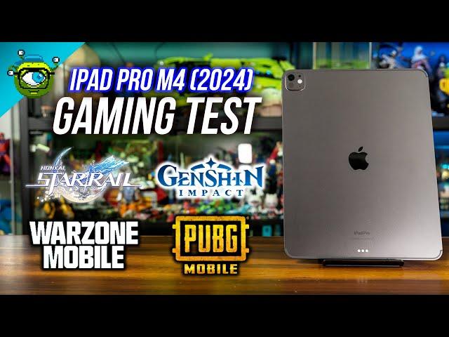 Apple iPad Pro M4 (2024) Gaming Test | Genshin Impact, Honkai: Star Rail, PUBG & COD: Warzone