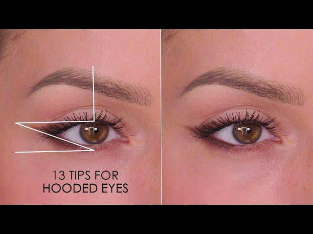 HOODED EYES MAKEUP TIPS FOR BEGINNERS! | Shonagh Scott