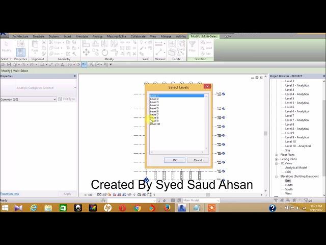 REVIT STRUCTURE LECTURE 2 BY SYED SAUD AHSAN