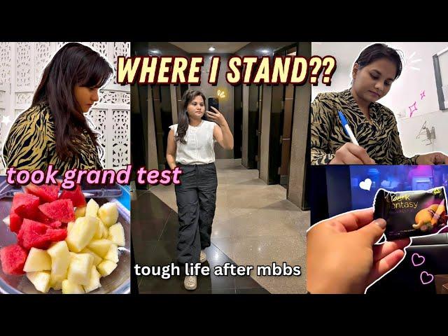 Where i stand??Took grand test for NEET PG, Tough life after MBBS ! Ft @manipalmedace