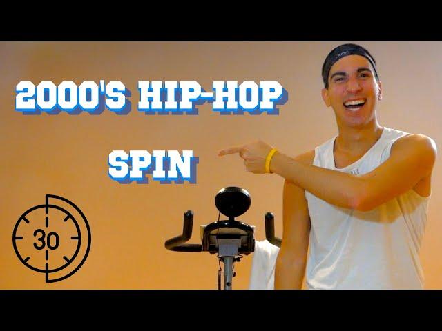 30 Minute 2000's Hip-Hop Spin Class | Get Fit Done