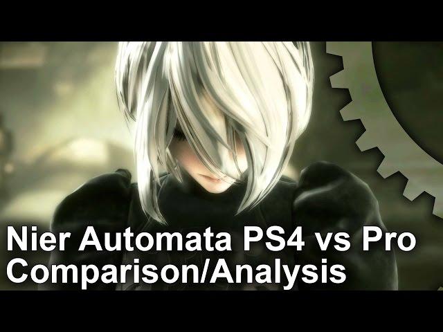 Nier Automata PS4/PS4 Pro Final Code Comparison + Frame-Rate Test