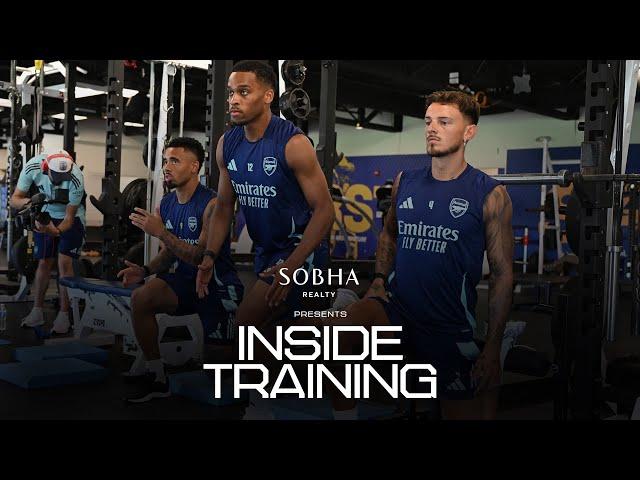 Turning up the heat   | Inside Training | White, Timber and Jesus take on the gym in LA | USA Tour