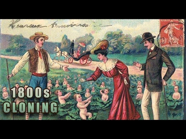 Repopulation Postcards : CABBAGE PATCH KIDS / 1800s Cloning / Babylon Babies