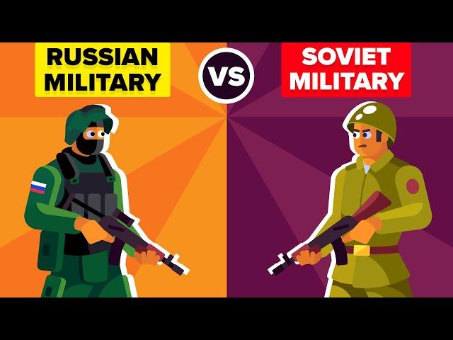 The Russian Military (2020) vs. The Soviet Military (1990): How Do They Compare?