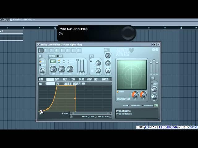 How To Sidechain With Fruity Love Philter