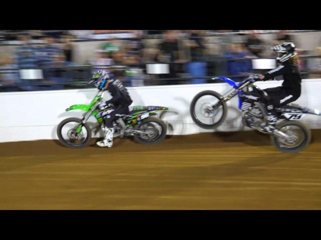 Axell Hodges, Tyler Bereman, Josh Hill, Seth Enslow Race Costa Mesa Speedway Knobby Night