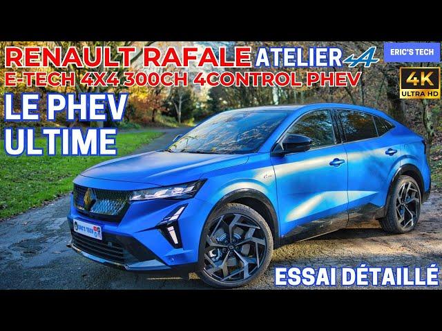 Renault Rafale Atelier Alpine 300 4x4 4Control - Le PHEV Ultime! - 4K