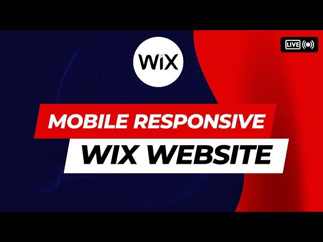 How to make Wix website mobile responsive | Wix mobile responsive |  Wix Website Mobile Friendly!