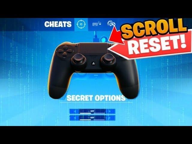 *NEW* How To SCROLL WHEEL RESET On Controller Fortnite + Edit FASTER On Controller (PS4/PS5/XBOX/PC)