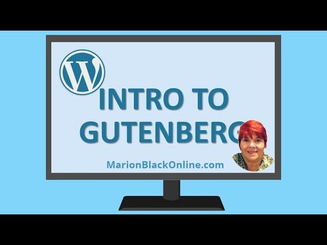 WordPress Gutenberg: Tutorial and Intro to the new WordPress Editor