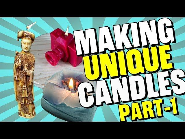 How To Make Unique Candles (Tutorial)