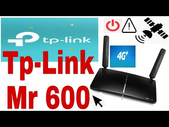 TP-LINK ARCHER MR 600 4G+ ROUTER WTIH ALL SIM CARD SUPPORTED