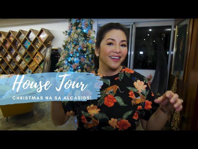 Christmas Na Sa Alcasids! House Tour with Regine Velasquez