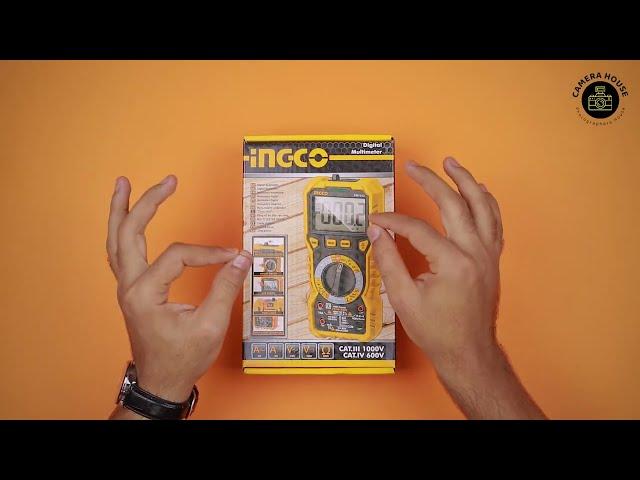 Ingco Multimeter DM7502 فتح علبة ارخص و افضل مالتيميتر