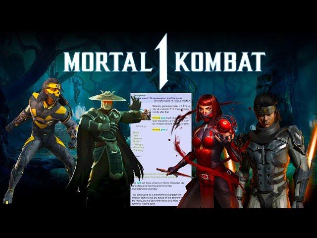 Mortal Kombat 1 - Takeda Release Date + Story Expansion + Kombat Pack 2 LEAK!