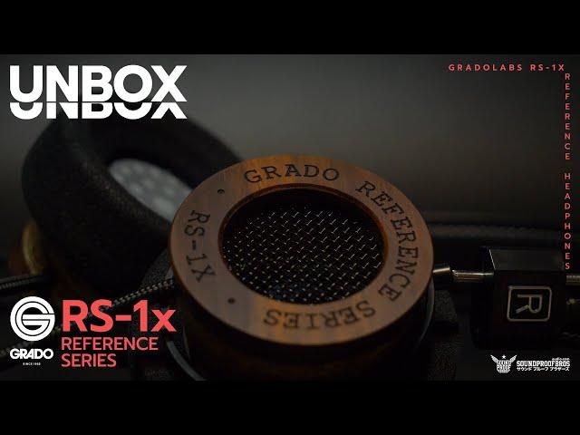 Unbox Grado labs RS1x Reference Series By Soundproofbros.