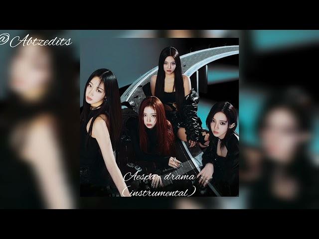 aespa - drama instrumental (edit audio)pls subscribe ️#youtube #editaudio #aespa #drama #kpop